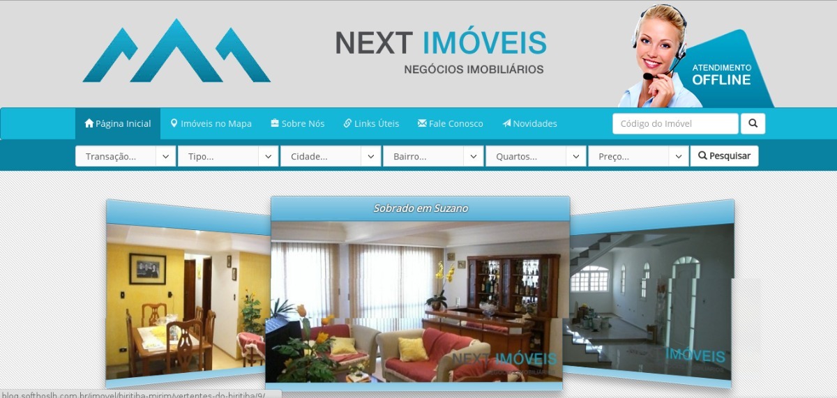 Script para Imobiliária Responsivo com Google Maps e Chat