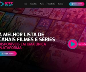 Site para IPTV em WordPress