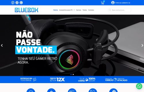 Loja BlueBox em WordPress