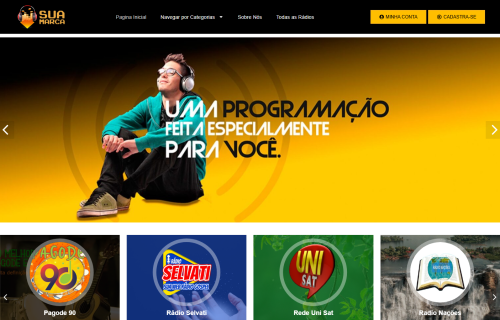 Multi Rádios em WordPress