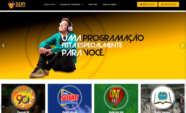 Multi Rádios em WordPress