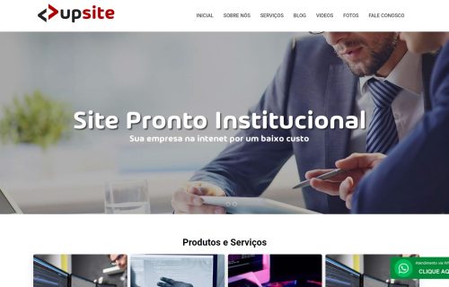 SCRIPT SITE INSTITUCIONAL EM PHP RESPONSIVO COM PAINEL ADMIN