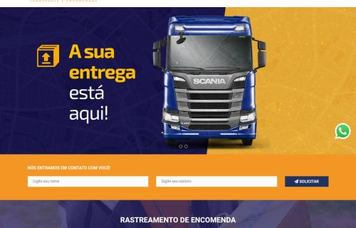Script Site para Transportadora em PHP com Painel Administrador