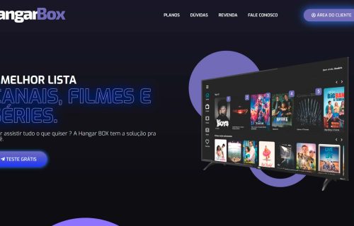 Site IPTV TVBOX Streaming de Vídeo em WordPress e Elementor