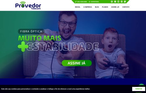 Site para Provedores de Internet em PHP