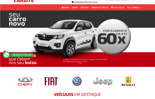 Site para Venda de Veículos em PHP