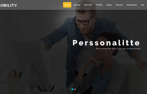 Site para empresas, totalmente Responsivo e administrável