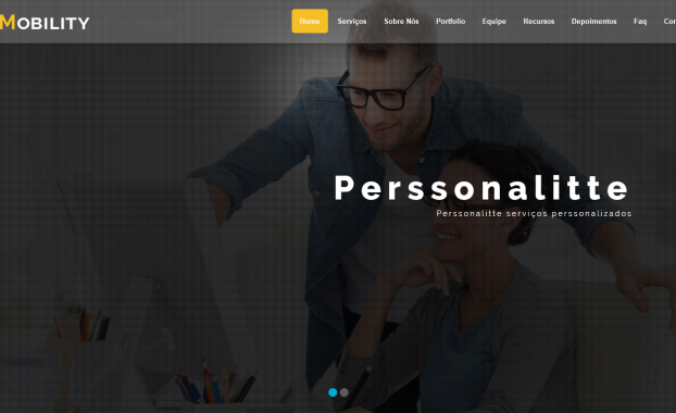 Site para empresas, totalmente Responsivo e administrável