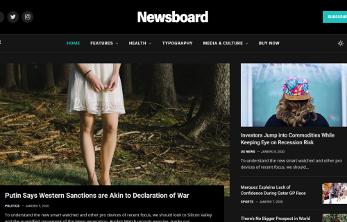 SmartMag – Revista de jornais e notícias WordPress