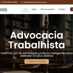 Site Completo Para Advogados Elementor + WordPress
