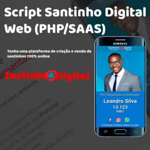 Script Santinho Digital Web (PHP/SAAS)
